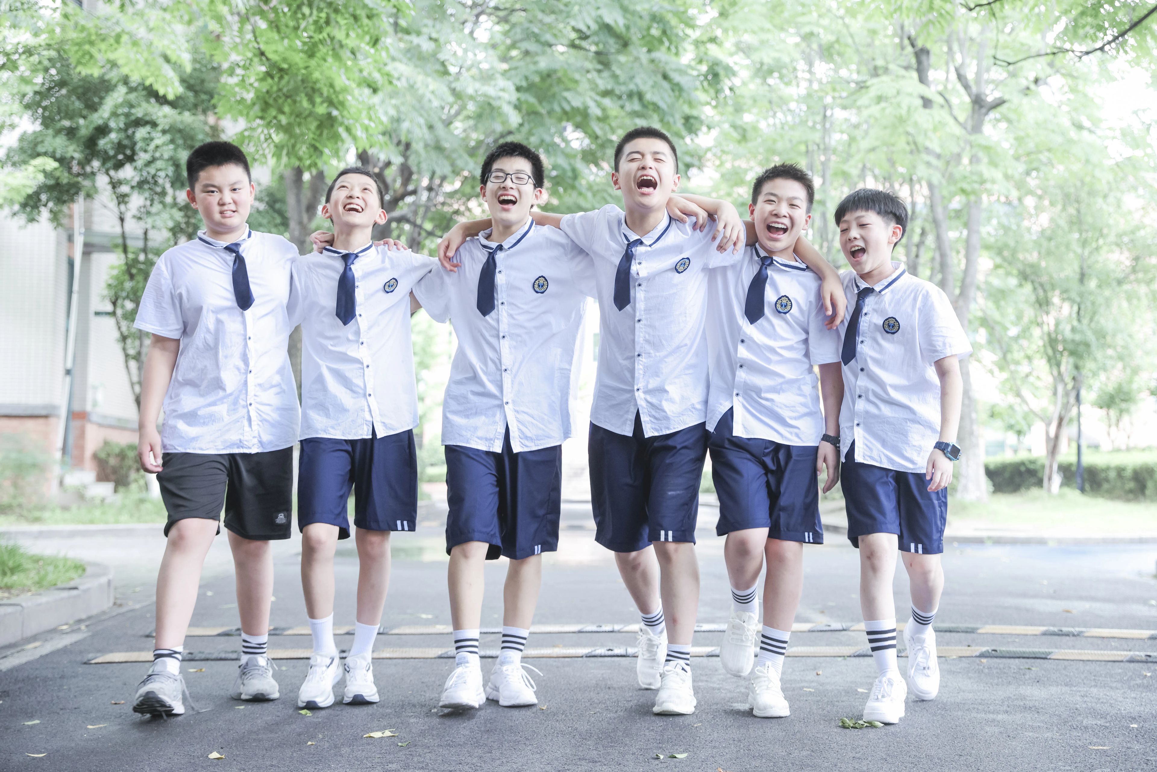 温馨的班级合影